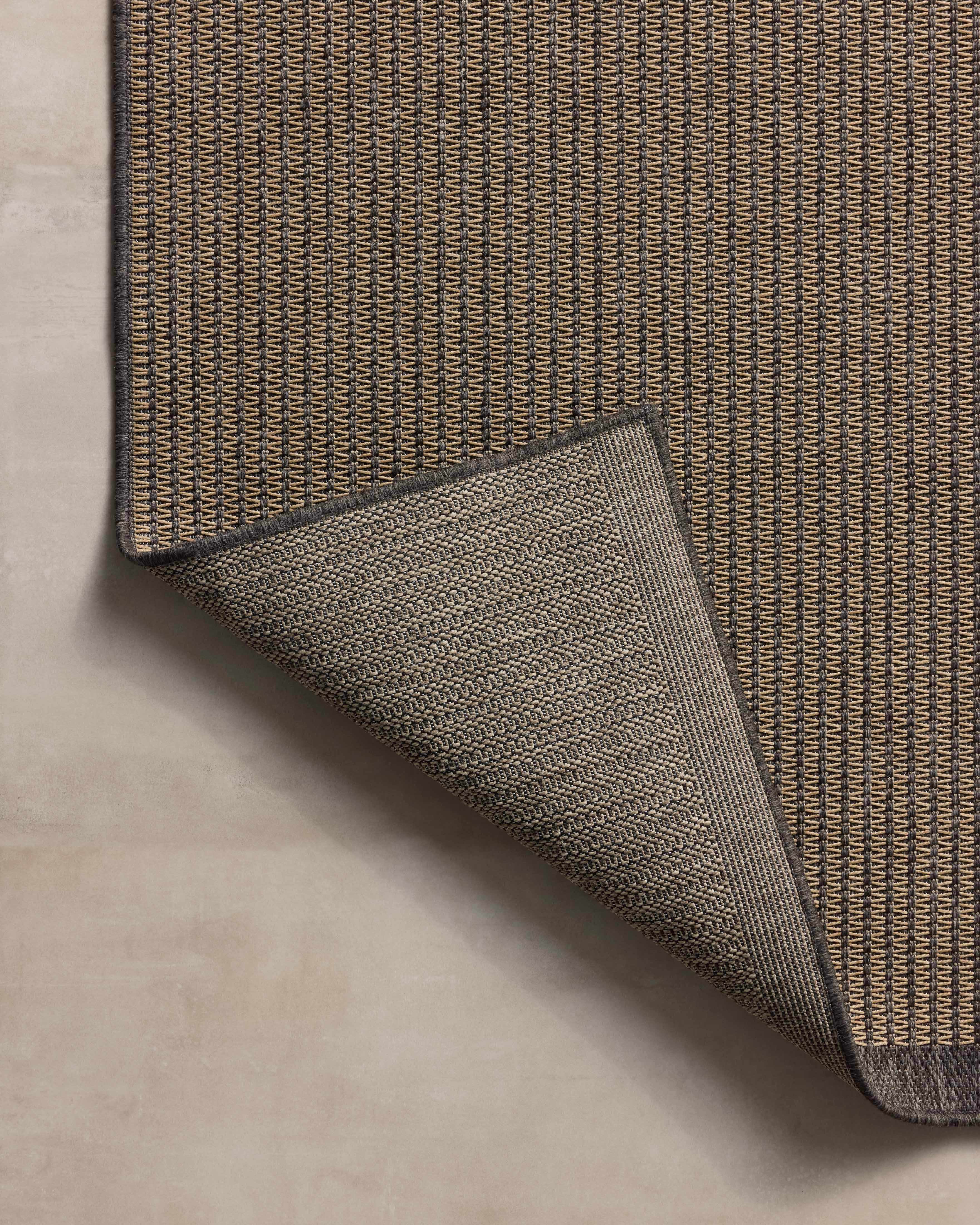 OVERSTOCK RUG - Chris Loves Julia x Loloi Providence Wheat / Charcoal Rug - 3'9" x 5'9" IN STORE - Sale Rugs Loloi