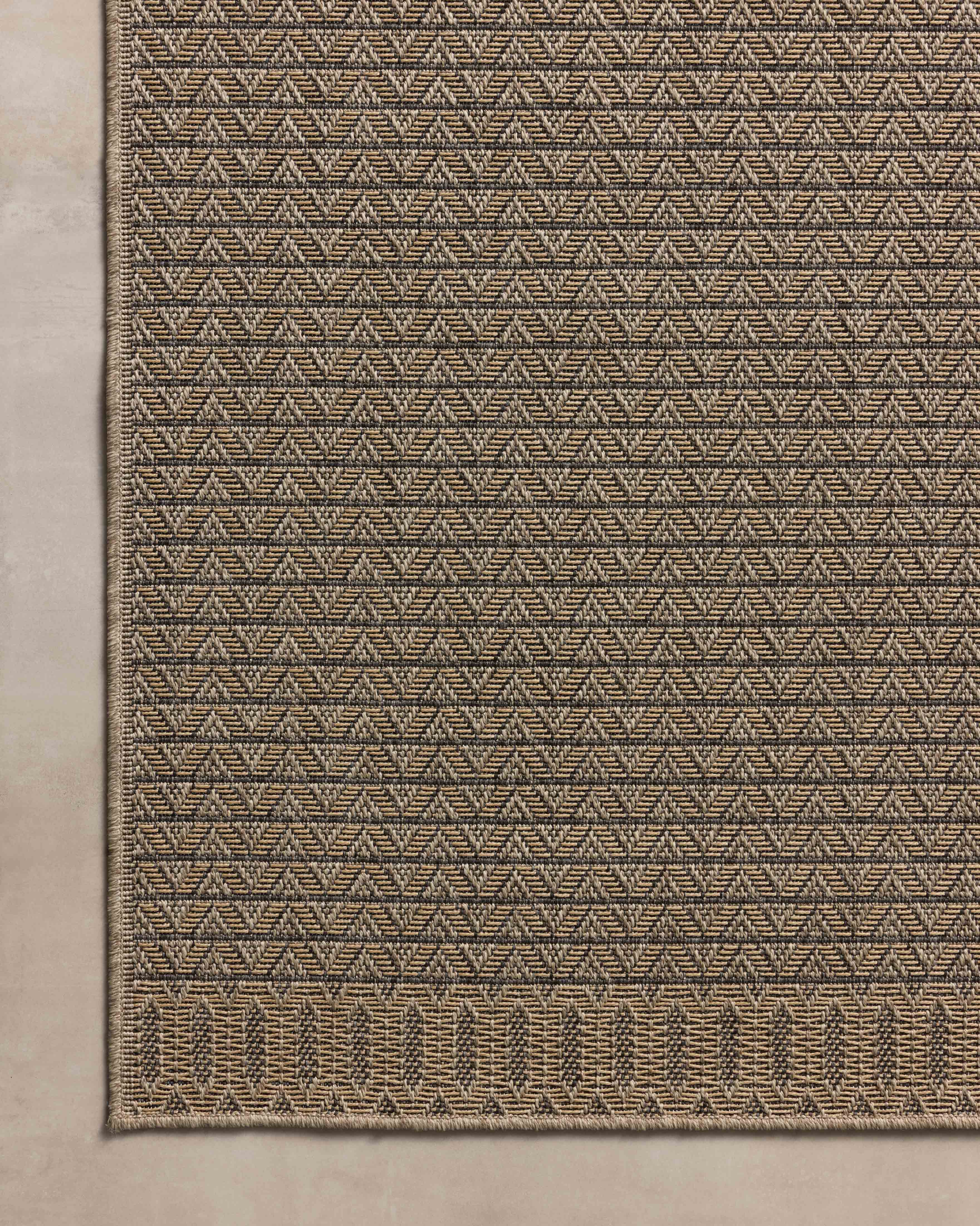 Chris Loves Julia x Loloi Providence Natural / Graphite Rug RUGS - outdoor Loloi