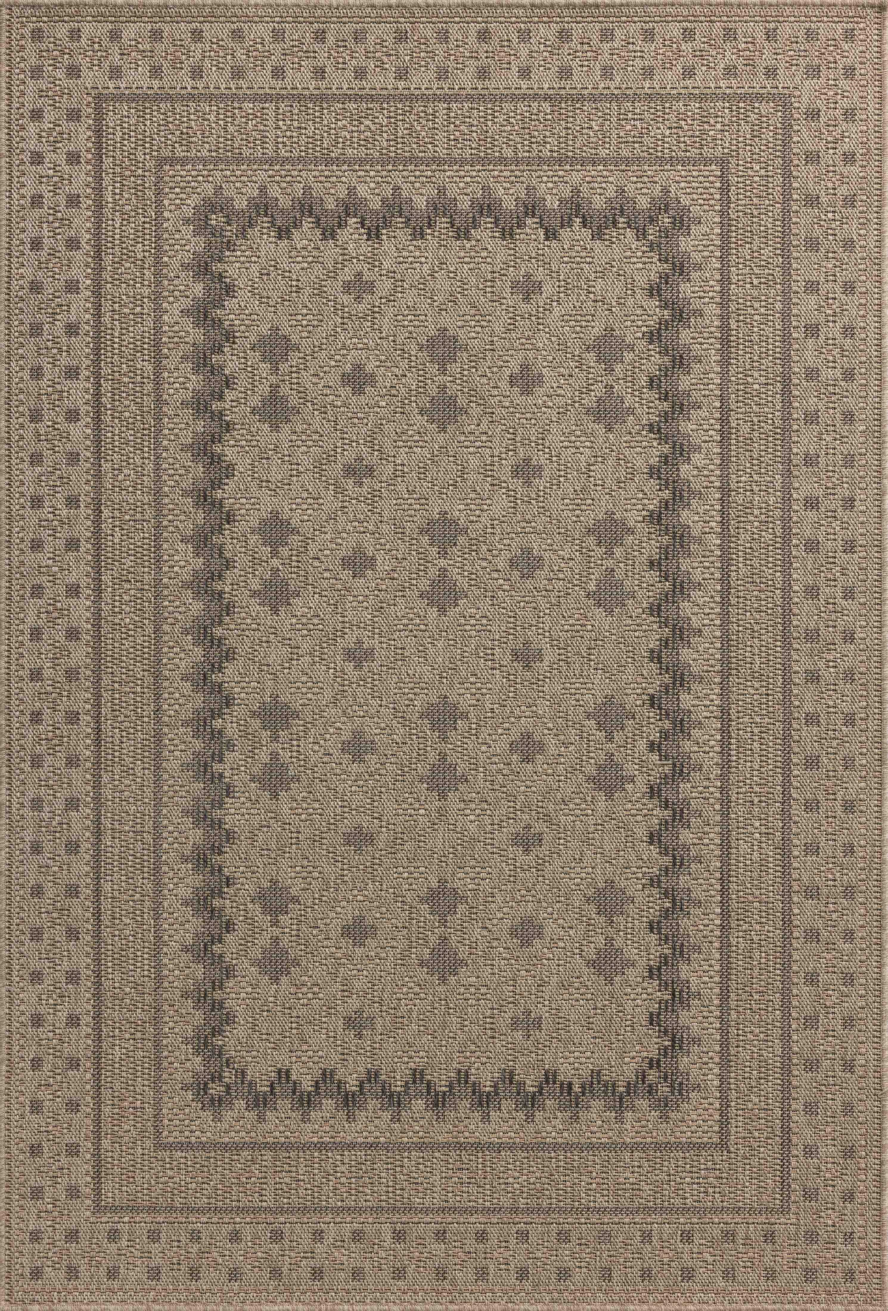 Chris Loves Julia x Loloi Providence Charcoal / Dove Rug RUGS - outdoor Loloi