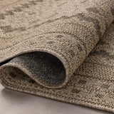 Chris Loves Julia x Loloi Providence Charcoal / Dove Rug RUGS - outdoor Loloi