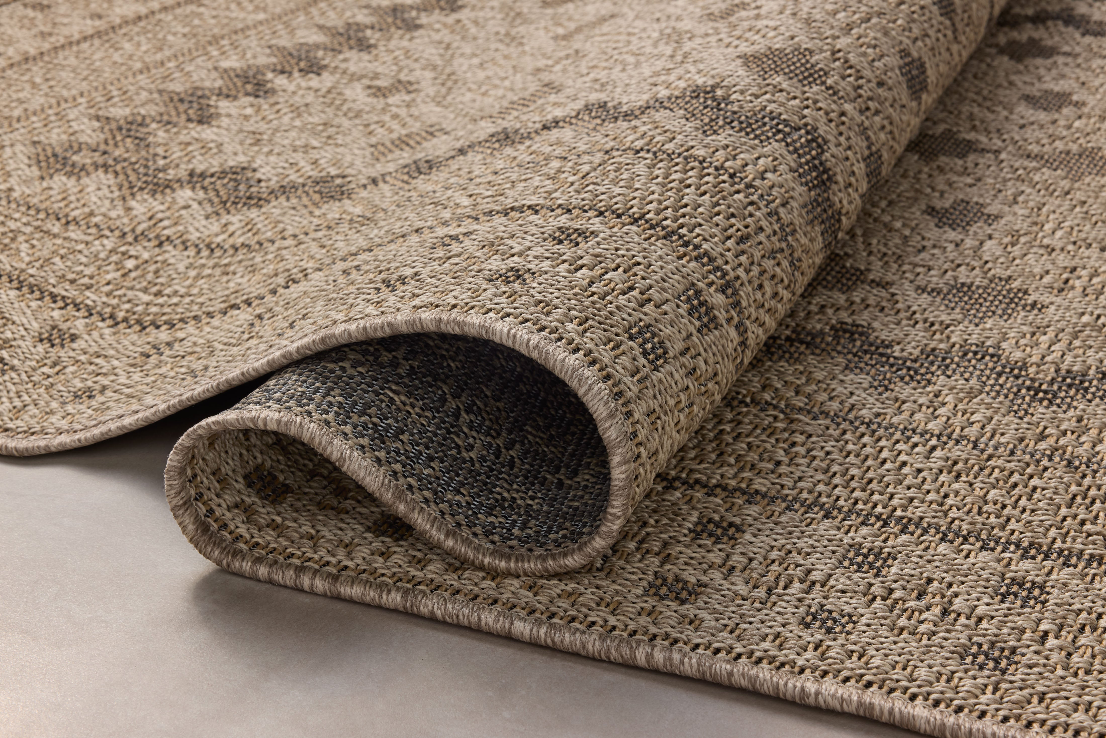 Chris Loves Julia x Loloi Providence Charcoal / Dove Rug RUGS - outdoor Loloi