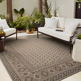Chris Loves Julia x Loloi Providence Dove / Charcoal Rug RUGS - outdoor Loloi