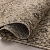 Chris Loves Julia x Loloi Providence Dove / Charcoal Rug RUGS - outdoor Loloi