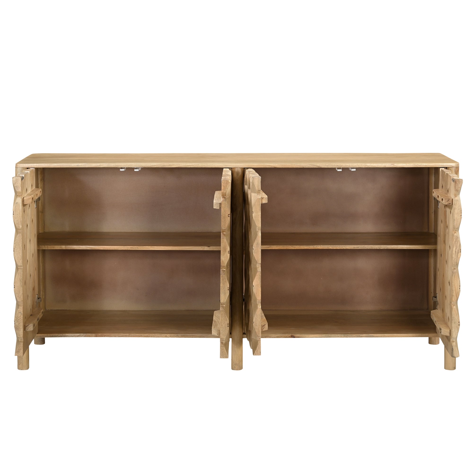 Farren 4 Door Sideboard FURNITURE - sideboards & cabinets Moe's Furniture
