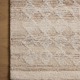 Magnolia Home by Joanna Gaines x Loloi Rae Natural / Ivory Rug 0-RUGS-wool Loloi