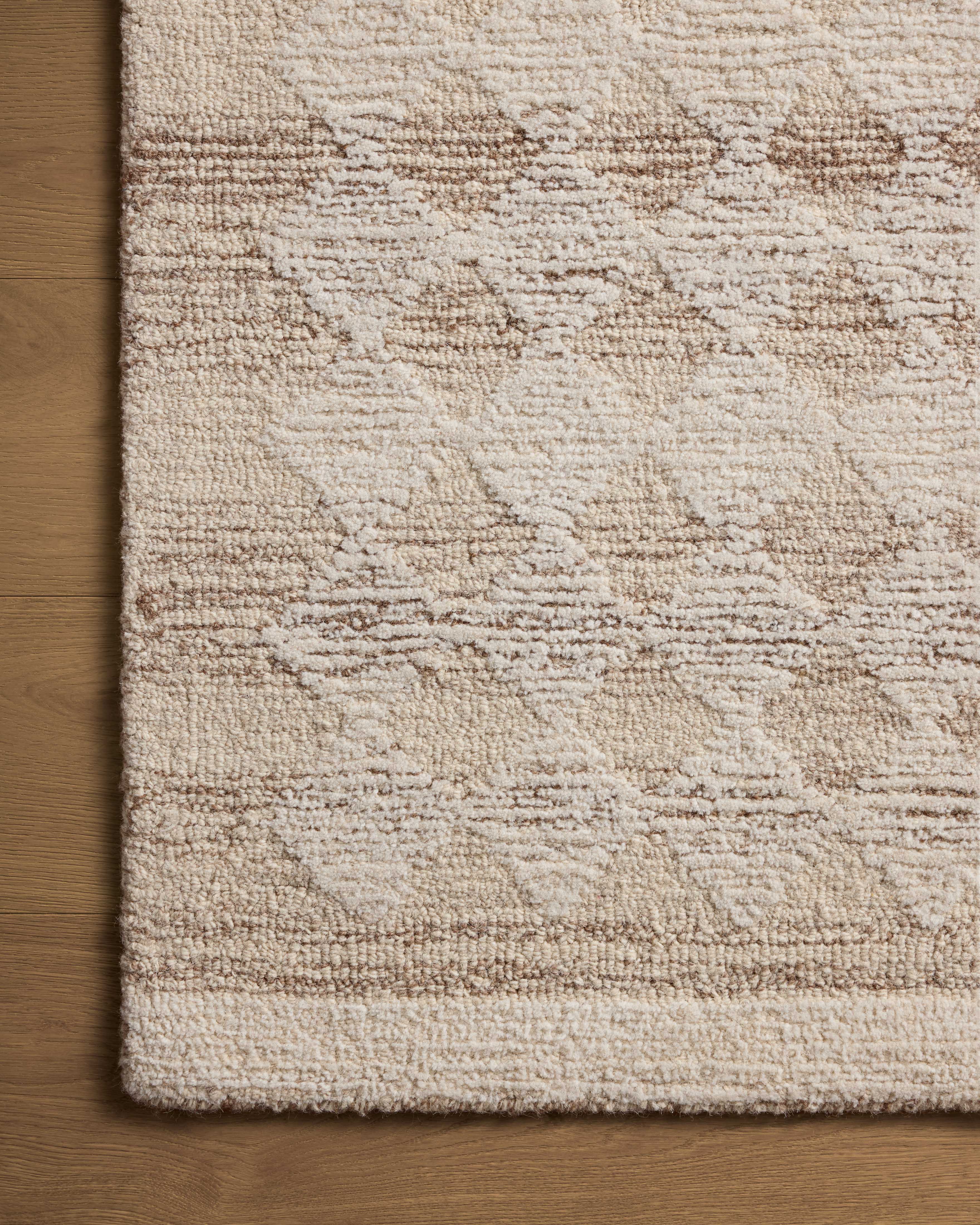 Magnolia Home by Joanna Gaines x Loloi Rae Natural / Ivory Rug 0-RUGS-wool Loloi