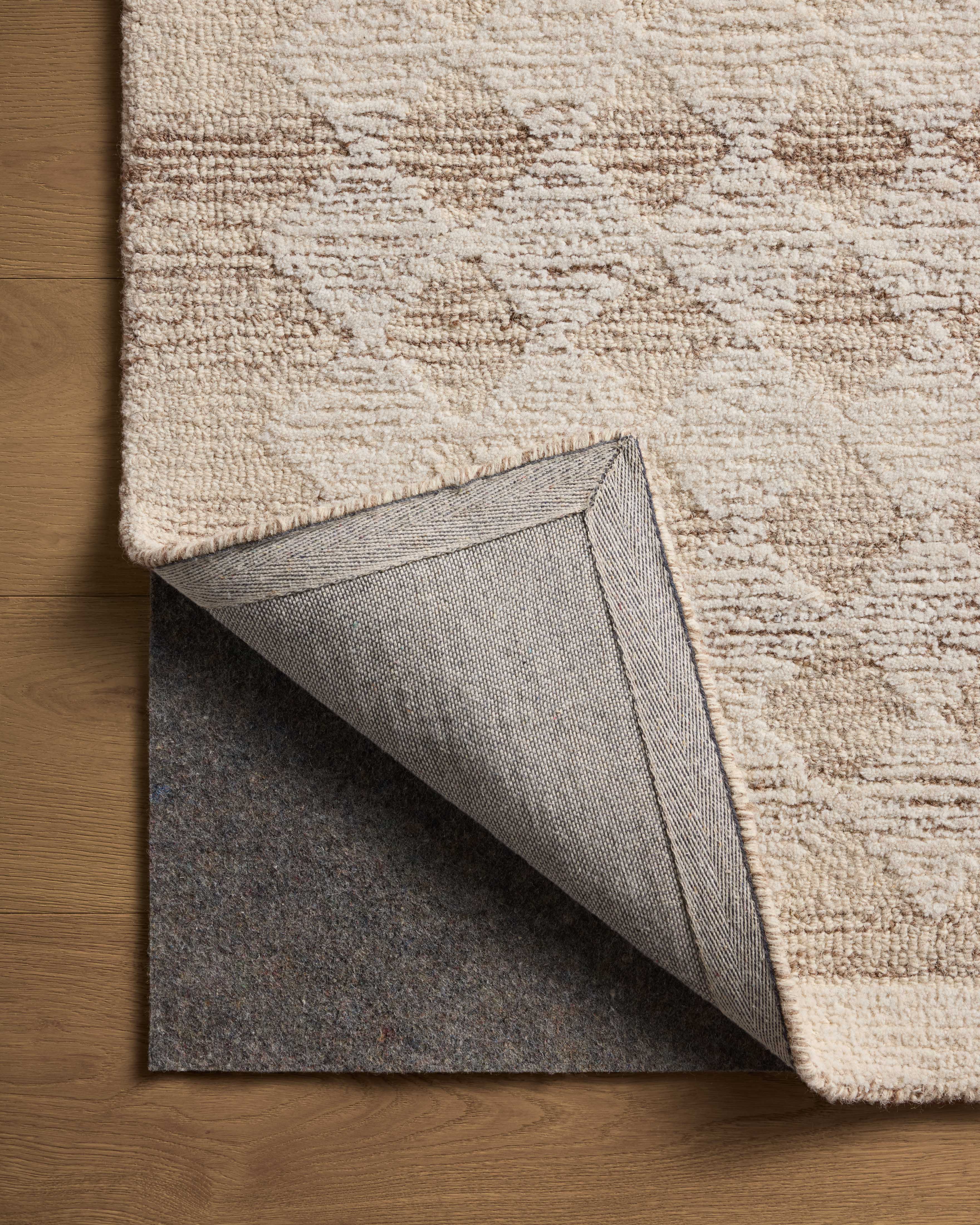 Magnolia Home by Joanna Gaines x Loloi Rae Natural / Ivory Rug 0-RUGS-wool Loloi