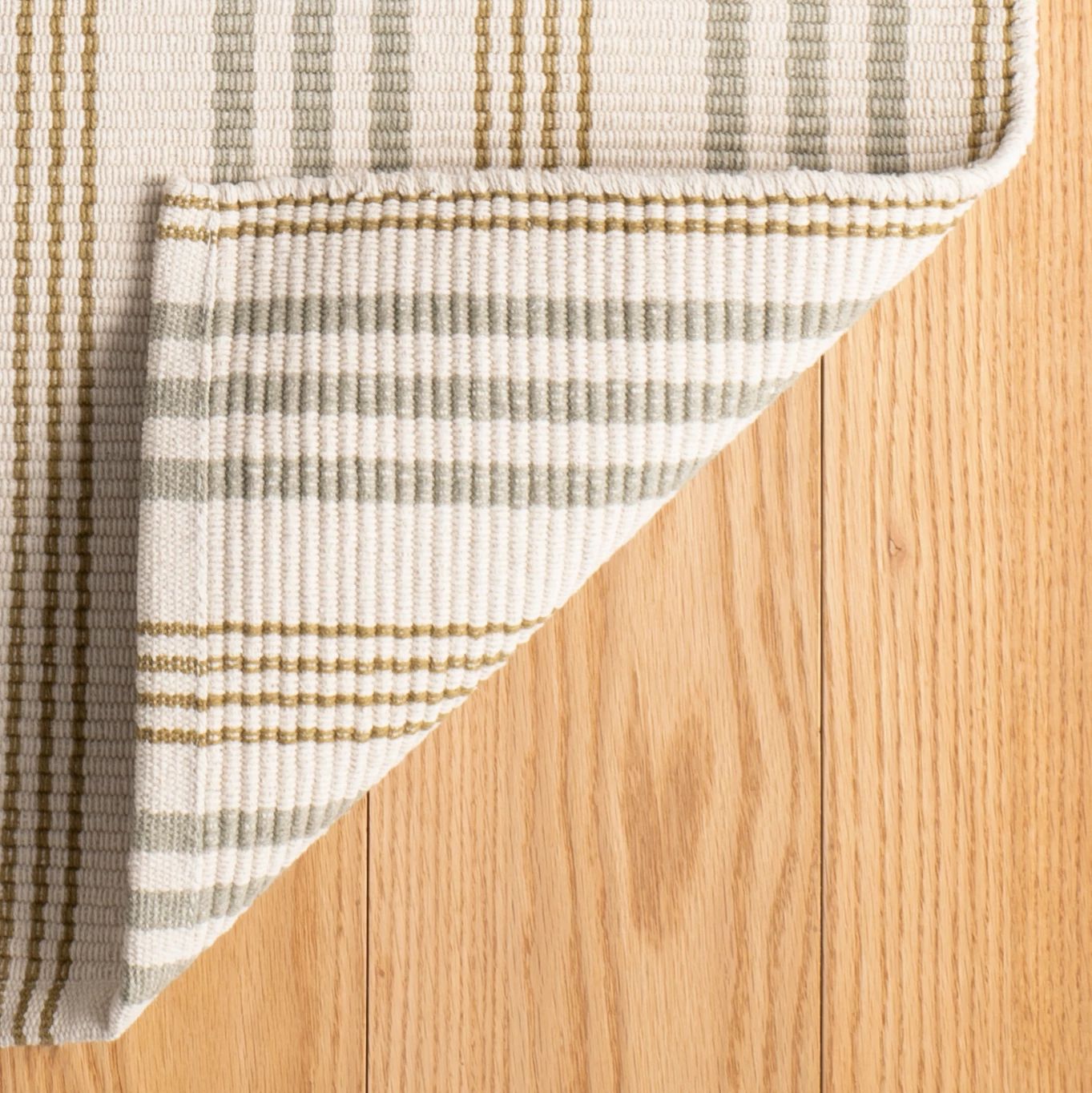 Olive Branch Handwoven Cotton Rug RUGS - cotton Dash & Albert