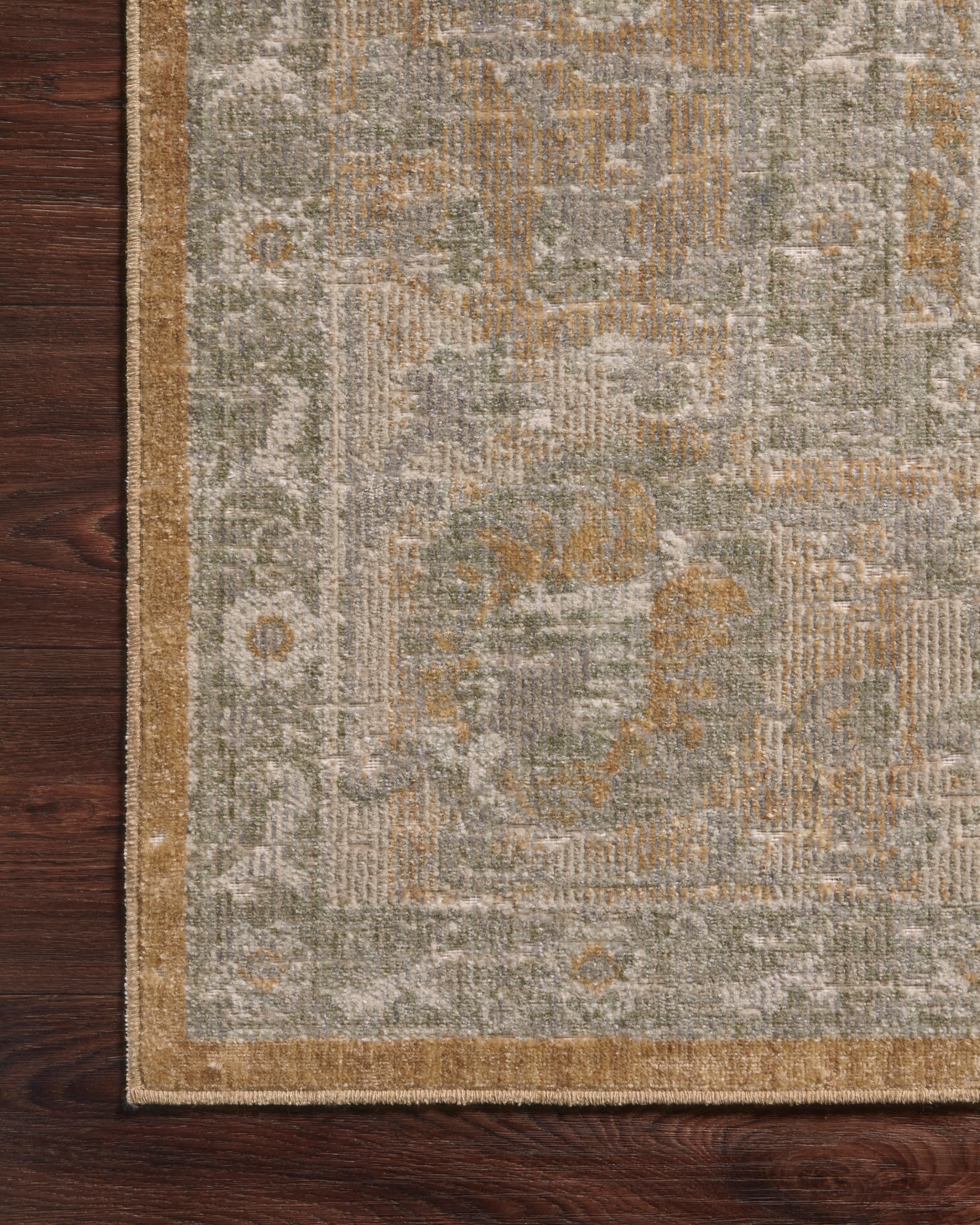 Chris Loves Julia x Loloi Rosemarie Gold / Sand Rug RUGS - patterned Loloi