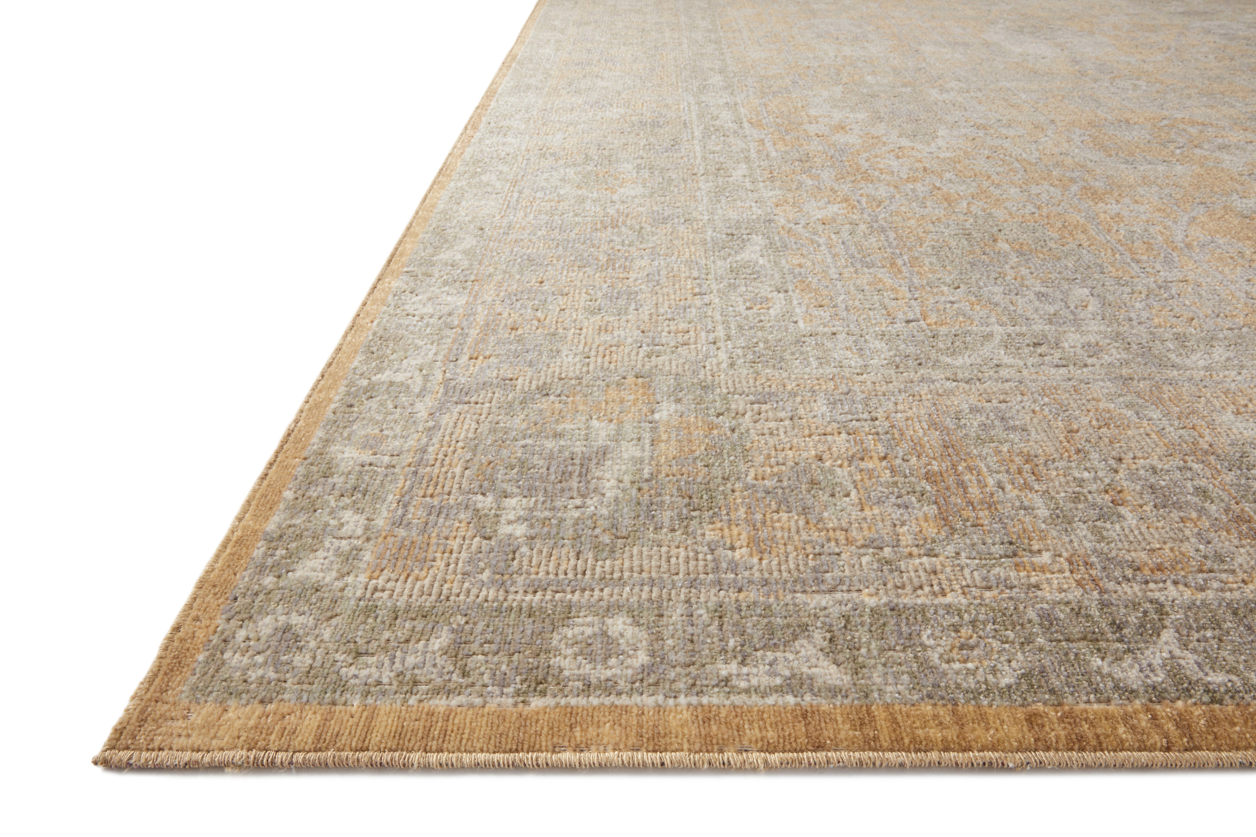 Chris Loves Julia x Loloi Rosemarie Gold / Sand Rug RUGS - patterned Loloi