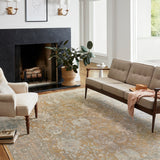Chris Loves Julia x Loloi Rosemarie Gold / Sand Rug RUGS - patterned Loloi