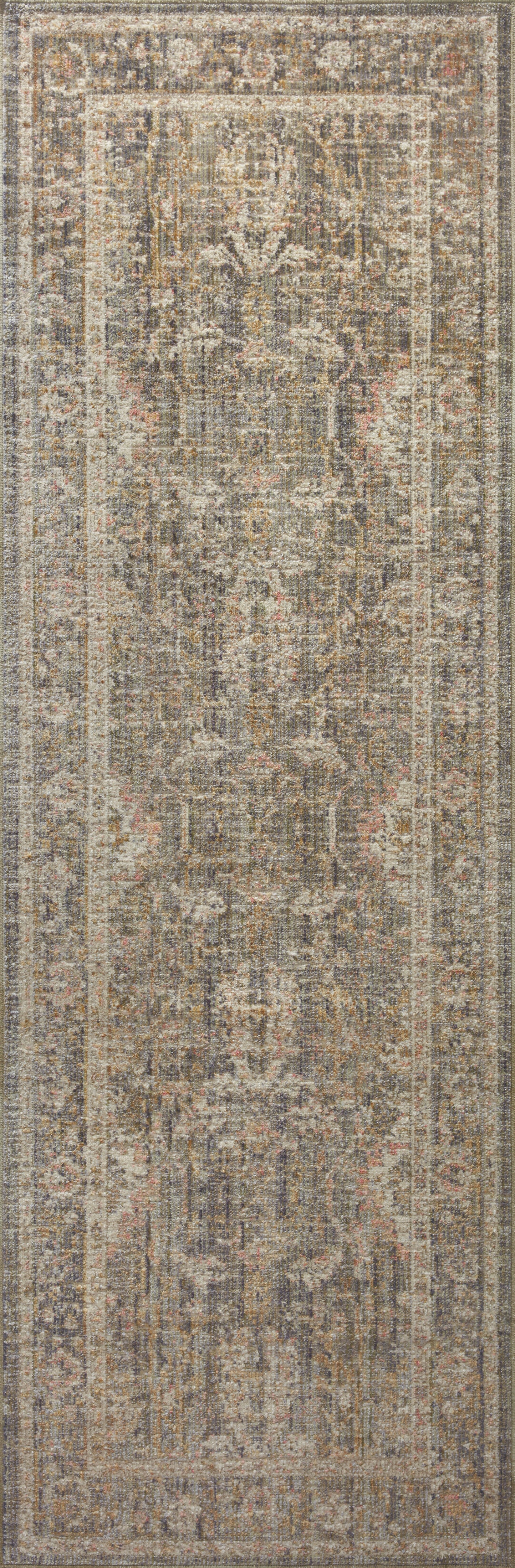 Chris Loves Julia x Loloi Rosemarie Sage / Blush Rug RUGS - patterned Loloi