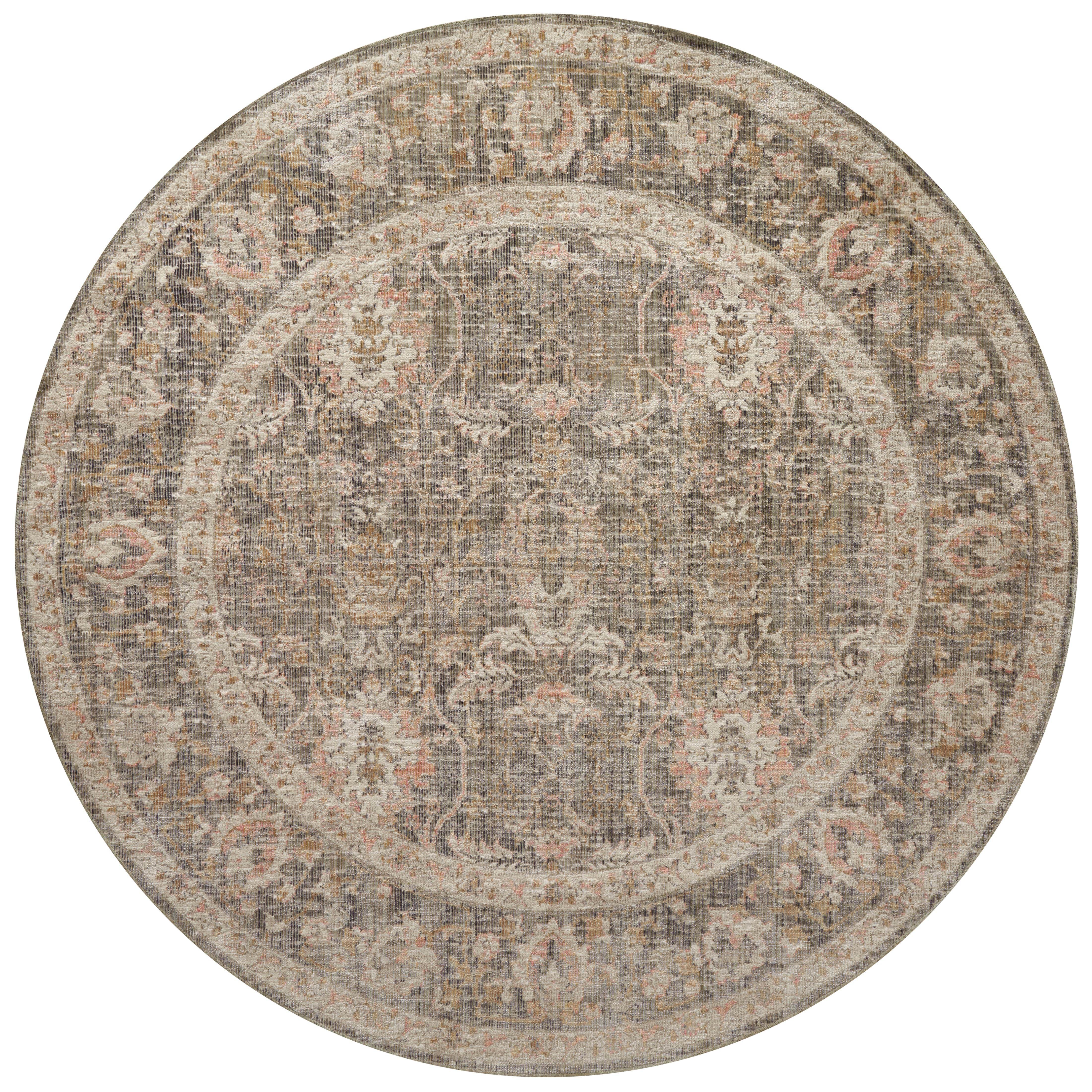 Chris Loves Julia x Loloi Rosemarie Sage / Blush Rug RUGS - patterned Loloi