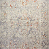 Chris Loves Julia x Loloi Rosemarie Oatmeal / Lavender Rug RUGS - patterned Loloi