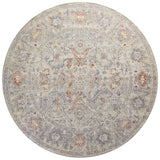 Chris Loves Julia x Loloi Rosemarie Oatmeal / Lavender Rug RUGS - patterned Loloi