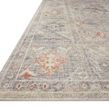 Chris Loves Julia x Loloi Rosemarie Oatmeal / Lavender Rug RUGS - patterned Loloi
