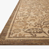 Chris Loves Julia x Loloi Rue Bark / Mocha Rug