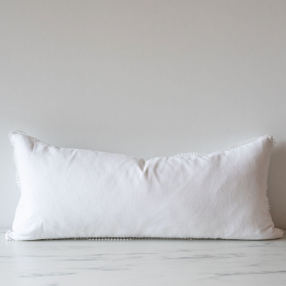 Lillian Linen Pillow Cover 1 - PILLOWS - linen - neutral Rug & Weave Pillows