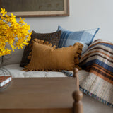 Rae Ruffle Pillow Cover 2 - PILLOWS - linen - warm Rug & Weave Pillows