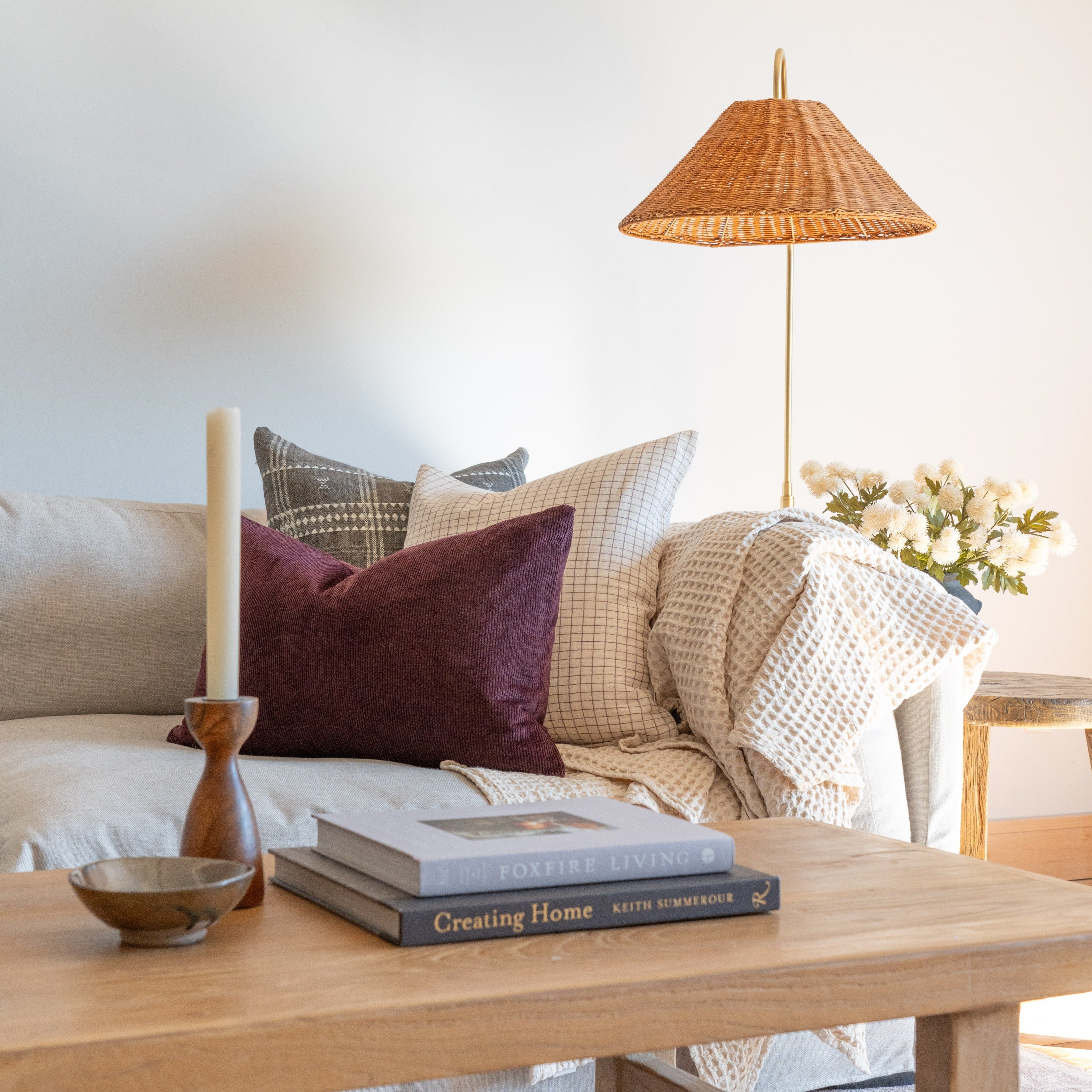 Cora Pillow Cover 3 - PILLOWS - essentials - cool Rug & Weave Pillows