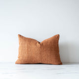 Double Sided Terracotta Thai Woven Pillow Cover 2 - PILLOWS - Thai - warm Rug & Weave Pillows