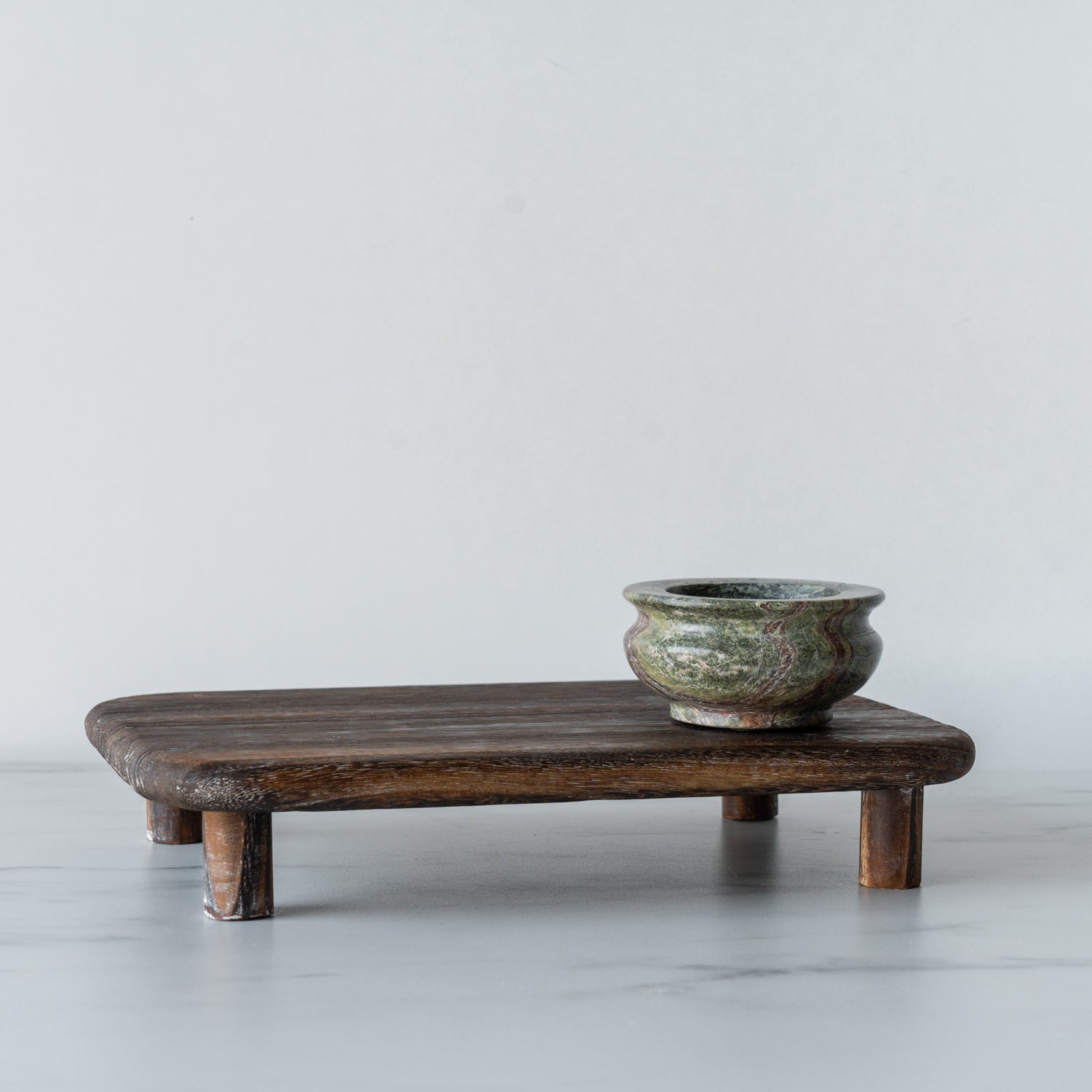 Wood Rectangular Riser riser Bacon Basketware (Faire)