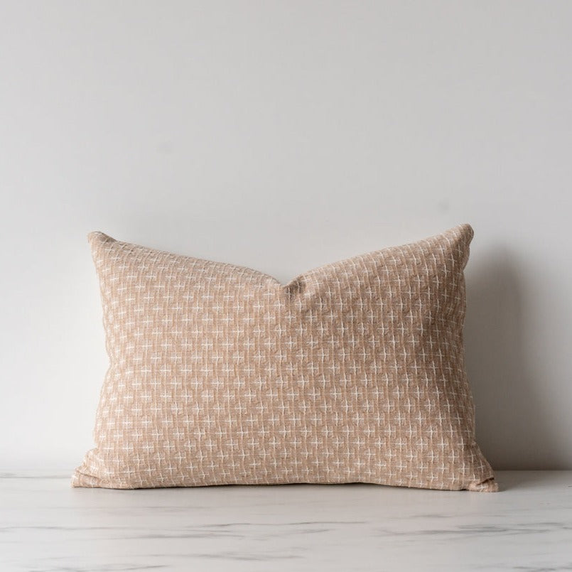 Ethan Thai Woven Pillow Cover 1 - PILLOWS - Thai - neutral Rug & Weave Pillows
