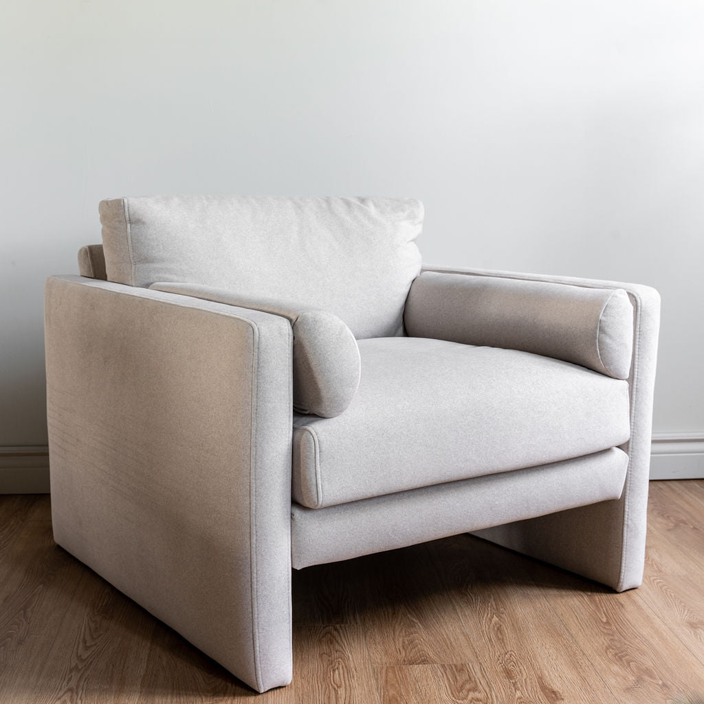Gus* Modern Laurel Chair 3 - FURNITURE - chair Gus Merino Cream