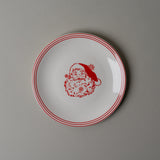 Vintage Inspired Santa Dish
