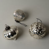 Silver Onion Ornament