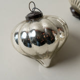 Silver Onion Ornament