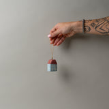 Paper Mache House Ornament