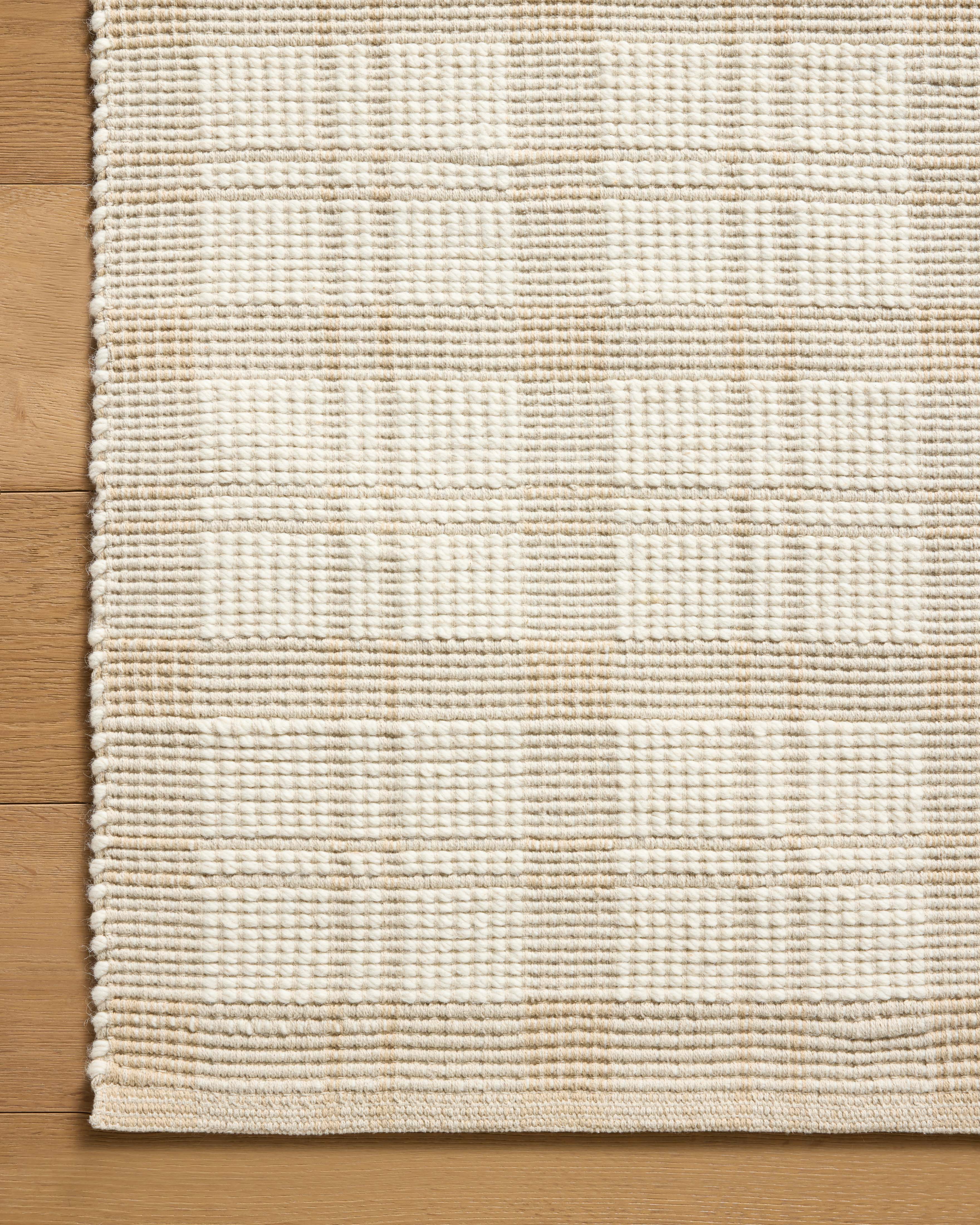 Magnolia Home by Joanna Gaines x Loloi Ryder Beige / Ivory Rug RUGS - cotton Loloi
