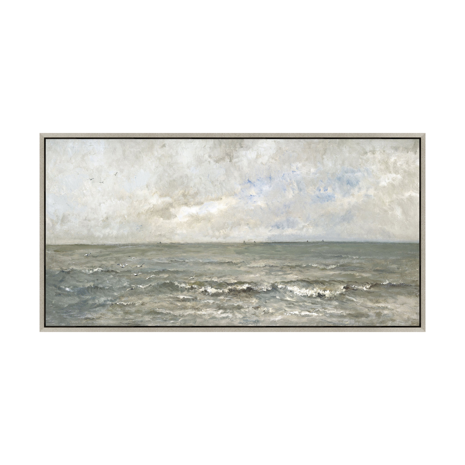 "Dark Waters" Framed Art Print ARTWORK - framed print Wendover Art Group
