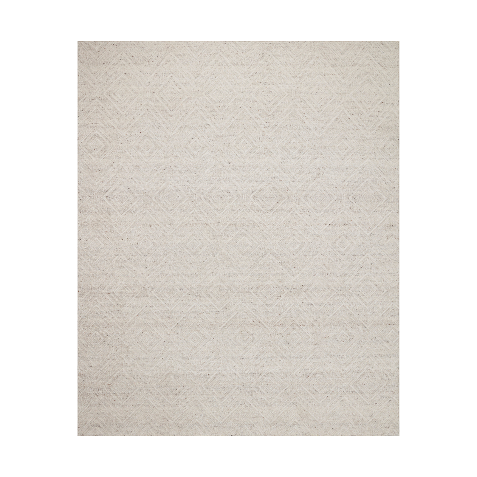 Loloi Raven Ivory / Pebble Rug 0-RUGS - wool Loloi