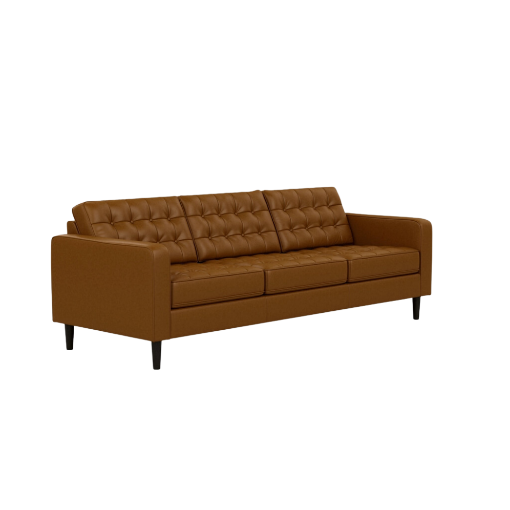 Reverie 92" Sofa - Classic Sahara Leather 1 - FURNITURE - sofa EQ3