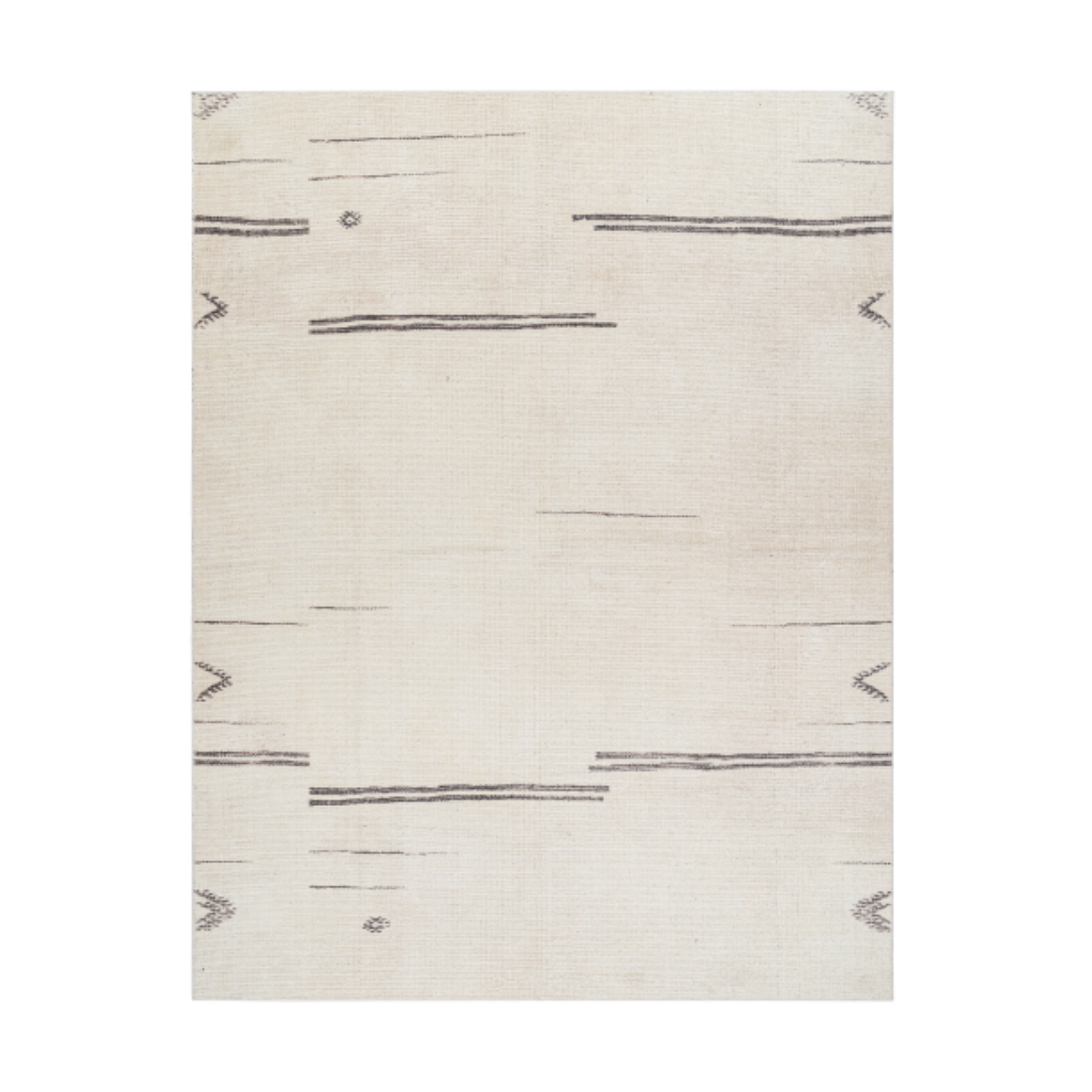 Becki Owens Rivi Ivory / Granite Rug 0-RUGS-patterned Surya