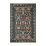 Rifle Paper Co. x Loloi Rosa Black Rug 0-RUGS-patterned Loloi