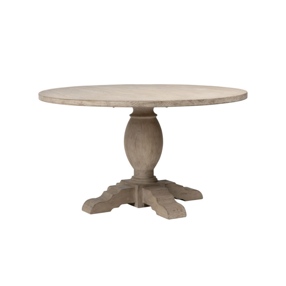 Brenda Dining Table 9 - a - FURNITURE - dining table - round Dovetail