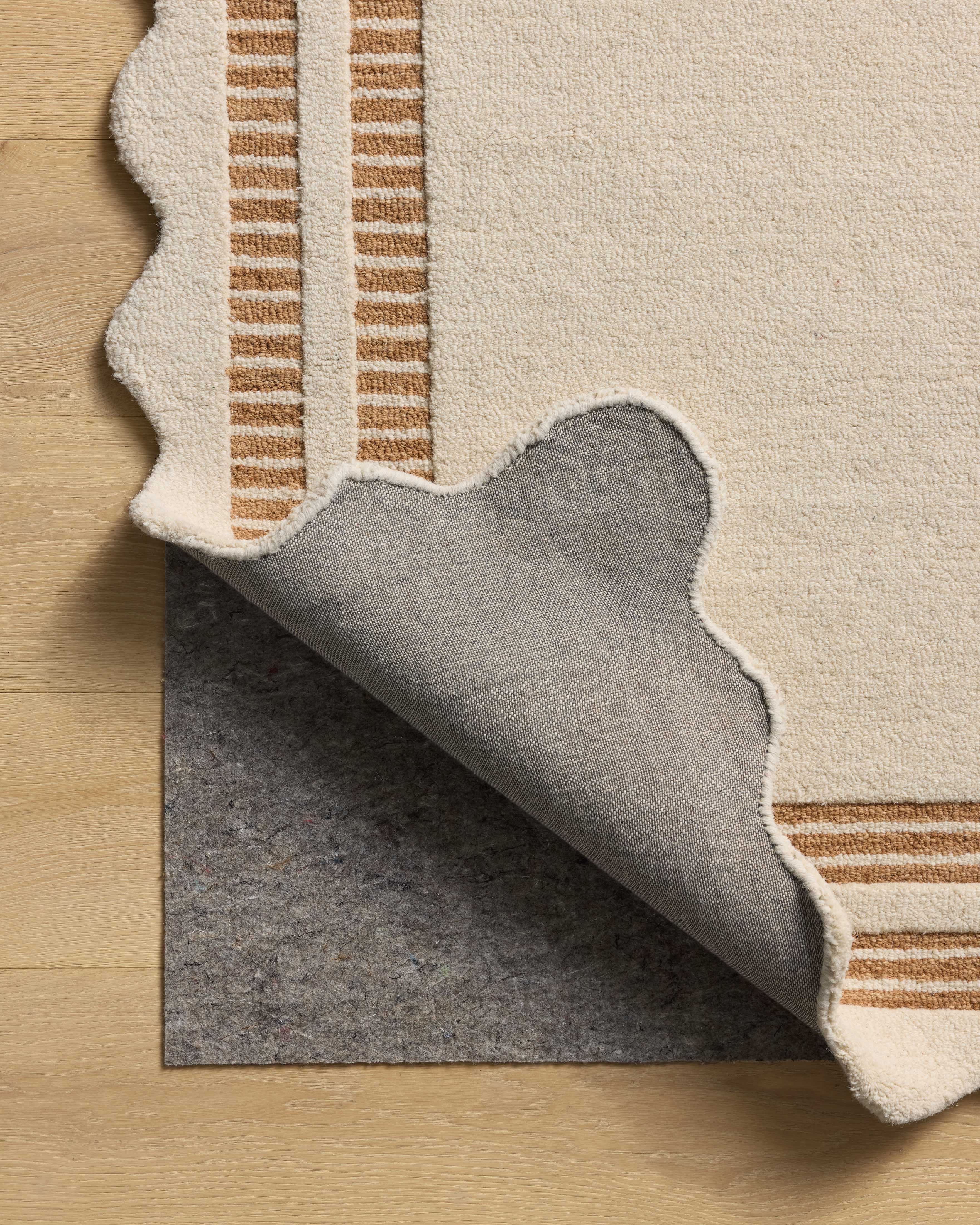 IN STORE - Chris Loves Julia x Loloi Scottie Ivory / Rust Rug IN STORE - Rugs Loloi