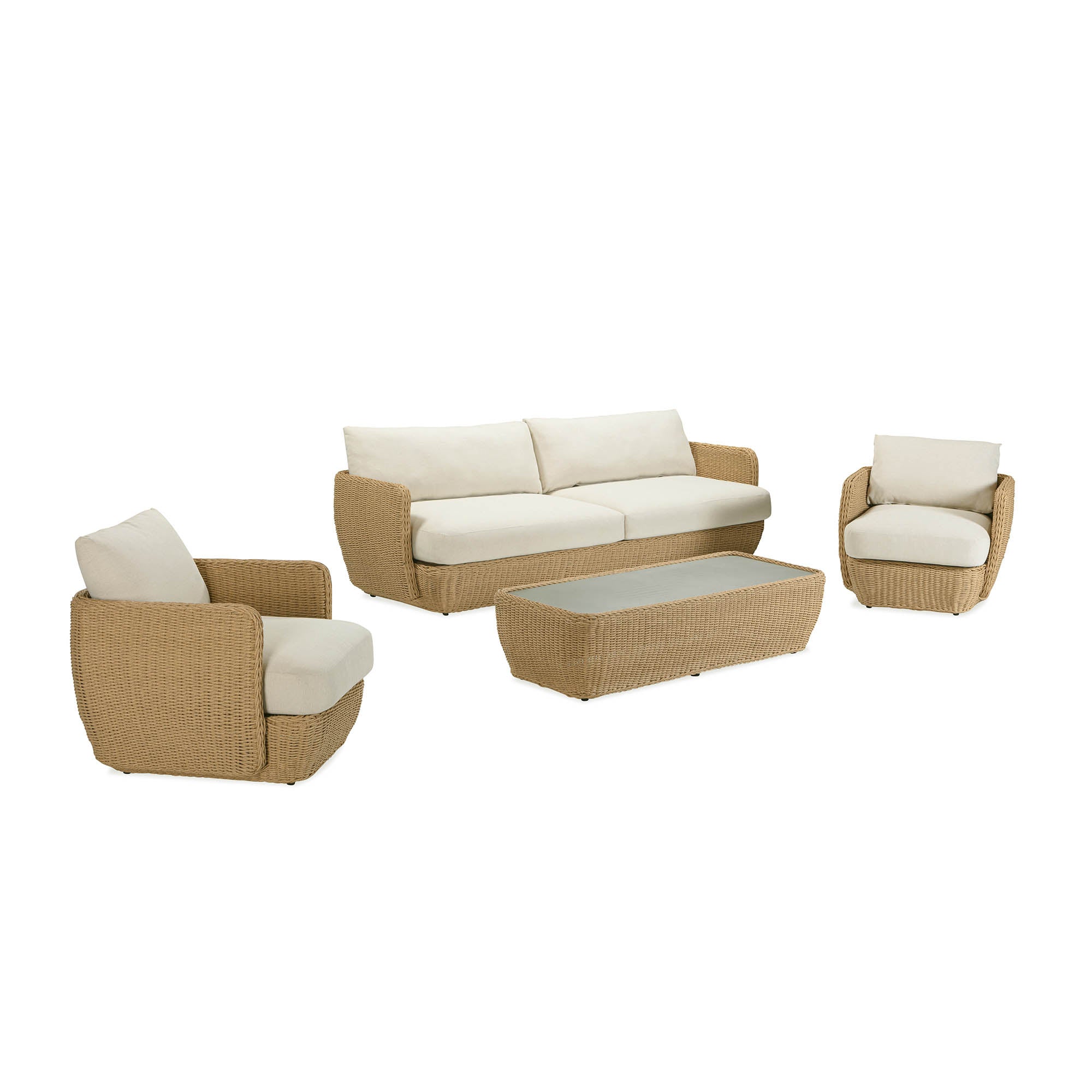 Serene Outdoor Coffee Table FURNITURE - coffee table LH IMPORTS