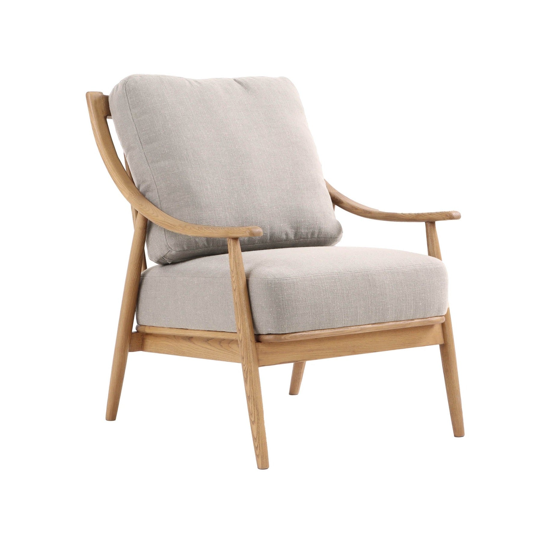 Kelly Club Chair - Light Linen 3 - FURNITURE - chair LH IMPORTS