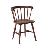 Lyla Armchair - Walnut - Set of 2 10 - a - FURNITURE - dining chair EQ3