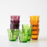 Short Amber Picardie Glass Tumbler glass tumbler Inter Continental Mercantile