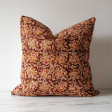 Sienna Block Print Pillow Cover 00-2 - PILLOWS - Block print - warm Rug & Weave Pillows