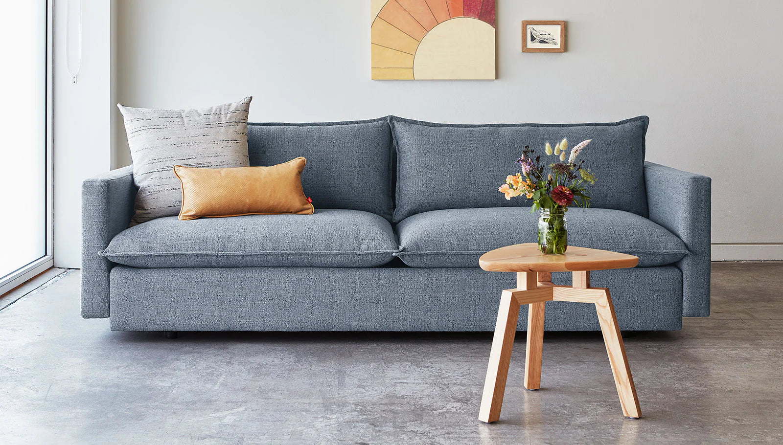 Gus* Modern Sola 86" Sofa 1 - a - FURNITURE - sofa Gus