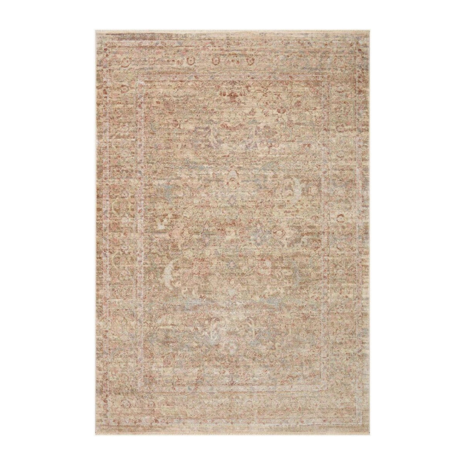 Loloi Sonnet Moss / Natural Rug 0-patterned rugs Loloi