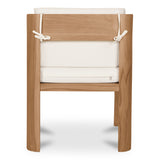 Nestor Outdoor Dining Chair White Furniture - outdoor dining table Moe's Furniture