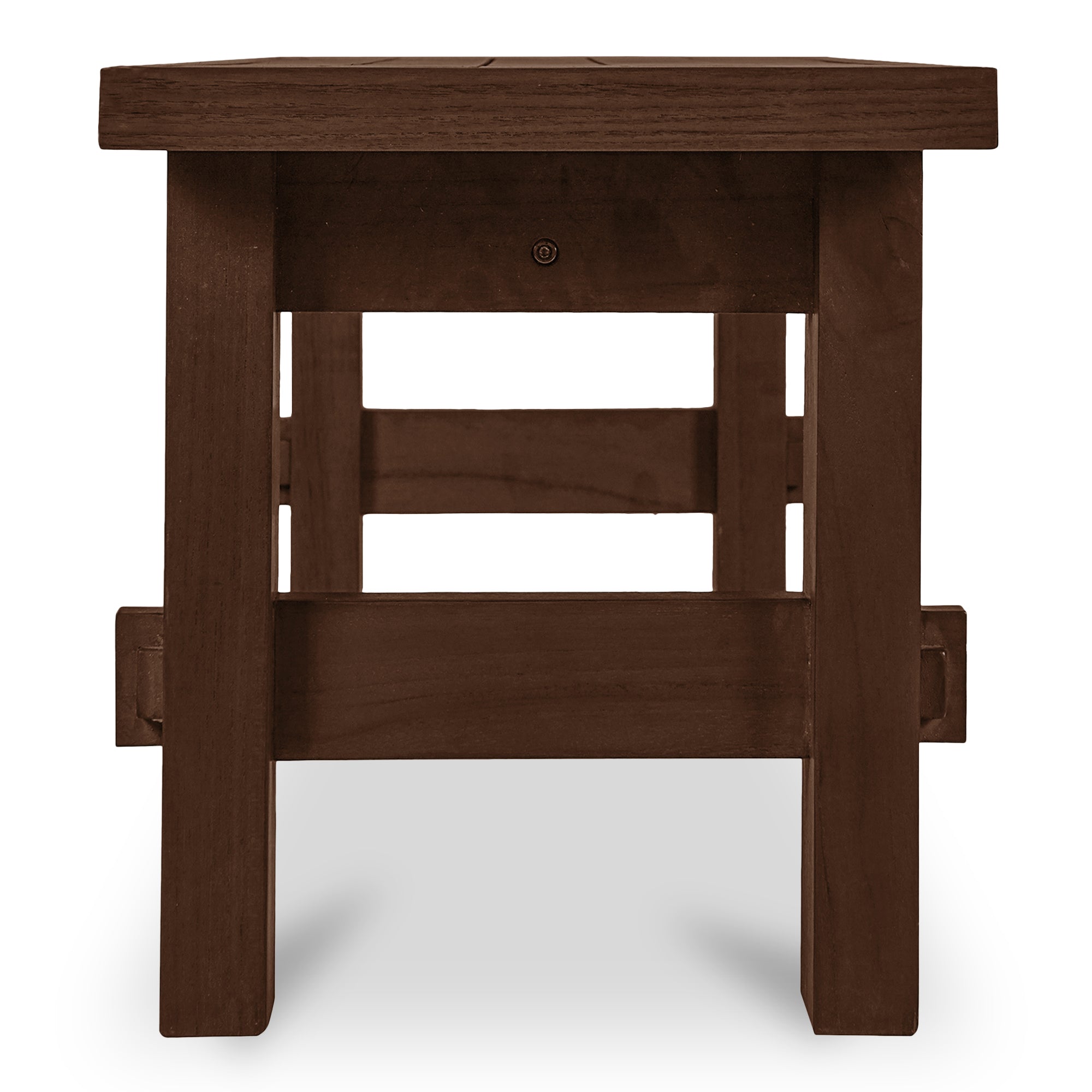 Emilea Outdoor Dining Bench Brown FURNITURE - dining tables Moe's Furniture