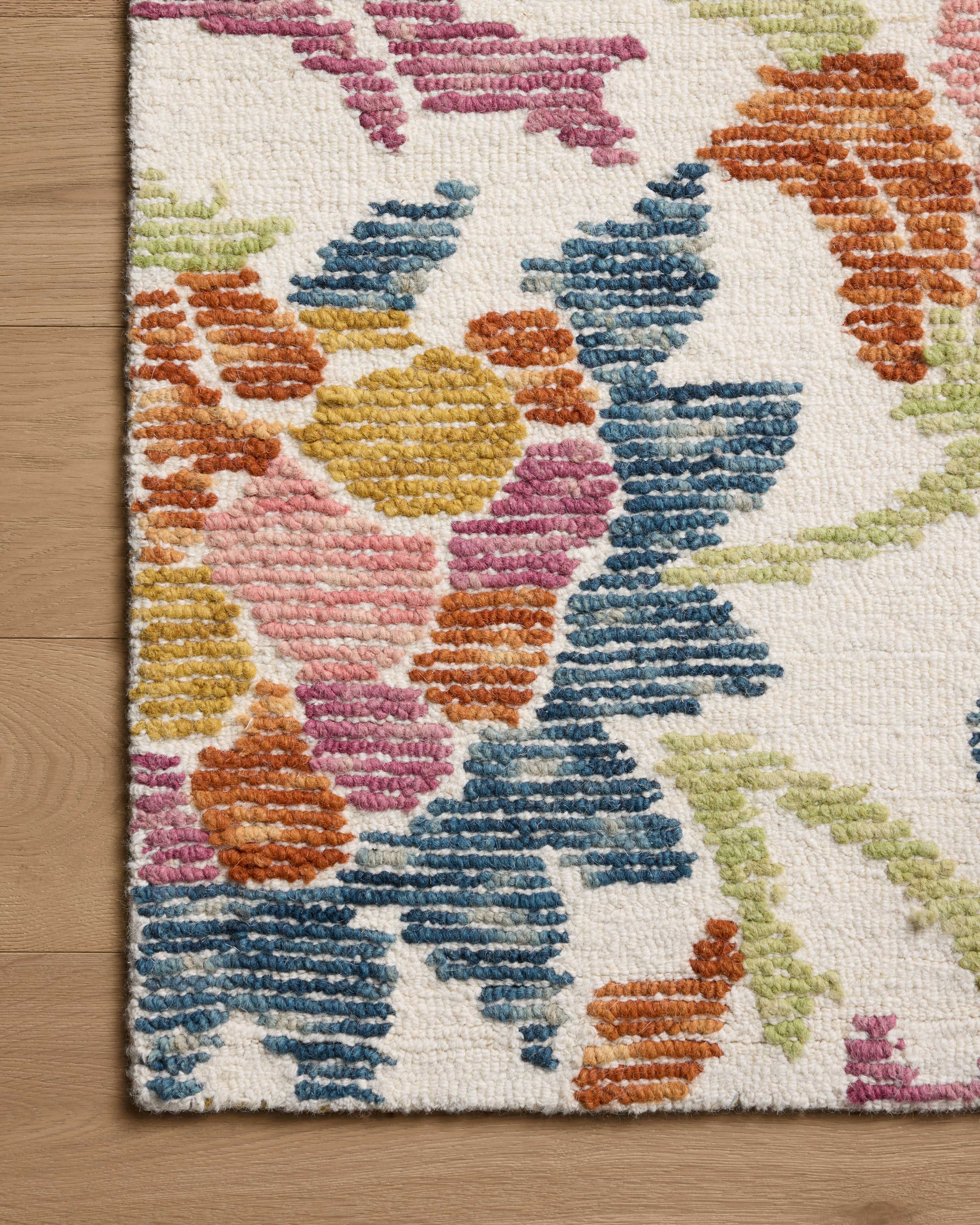 Loloi Tilly Ivory / Multi Rug RUGS - wool Loloi